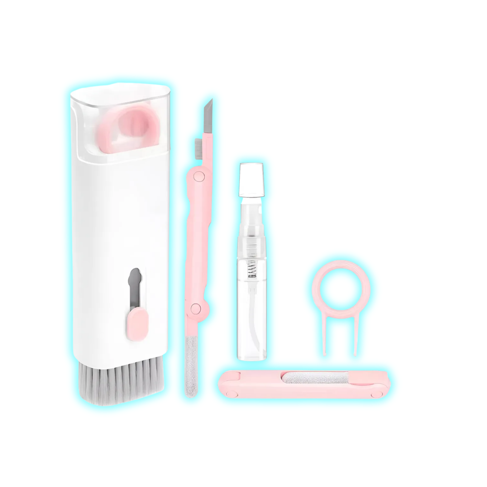 Kit de limpieza 7 en 1 para auriculares, teclado, tablet y celulares